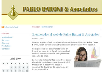 Web Pablo Baroni y Asociados